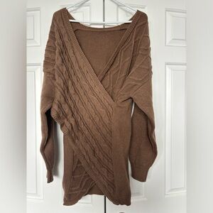 Winter Kris cross sweater